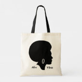 Afro Vibes Tote Bag (Achterkant)