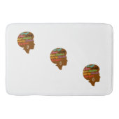 Afro Woman Bath Mat (Voorkant)