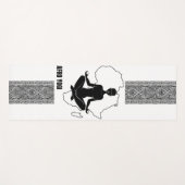 AFRO YOGI MONOCHROME YOGA MAT (Voorkant (horizontaal))