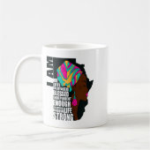 Afro You Are Enough I Am Insrational Sayings Motiv Koffiemok (Links)