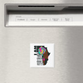 Afro You Are Enough I Am Insrational Sayings Motiv Magneet (Insitu (Vaatwasser))