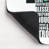 Afro You Are Enough I Am Insrational Sayings Motiv Muismat (Hoek)