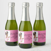 Afrobaby bubbly sparkling wijnetiket (Flessen)