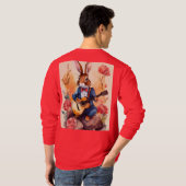 Afrobeats stijl van tentakel typografie t-shirt (Achterkant volledig)