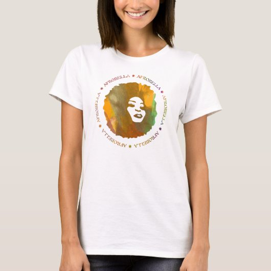 Afrobella Logo T-Shirt (Voorkant)