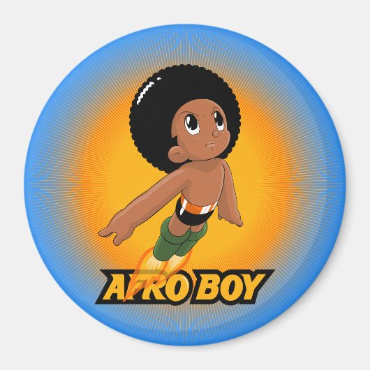 AfroBoy! Magneet (Voorkant)