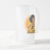 AfroBoy! Matglas Bierpul (Voorkant rechts)