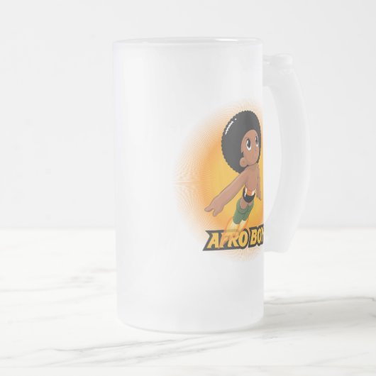 AfroBoy! Matglas Bierpul (Voorkant rechts)