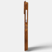 AFRoCA MALE Afro plus Africa Wood Grain look Case-Mate iPhone Case (Achterkant / Links)