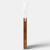 AFRoCA VROUW Afro plus Africa Wood Grain look Case-Mate iPhone Case (Achterkant / Links)