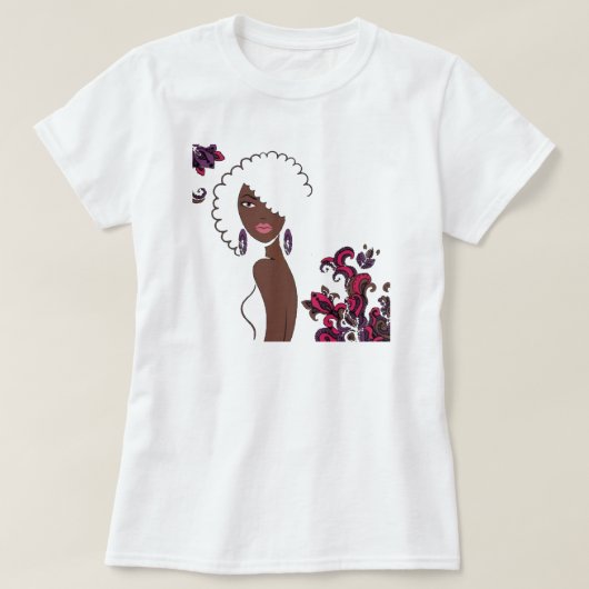 Afrocentric Beauty T-Shirt (Design voorkant)