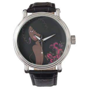 Afrocentric Beauty Watch Horloge