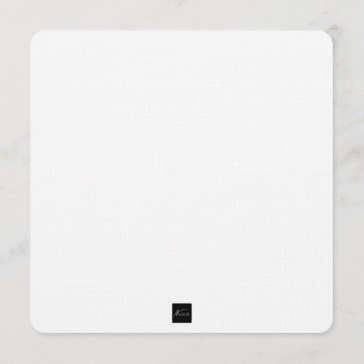 Afrocentric Christmas Queen Kaart (Achterkant)