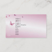 Afrocentric Dancer Ballerina Professional Stylist Visitekaartje (Achterkant)