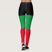 "Afrocentric Delight" Leggings (Achterkant)