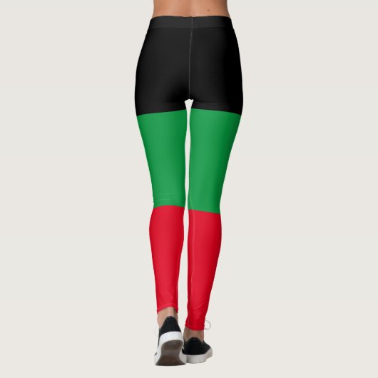 "Afrocentric Delight" Leggings (Achterkant)