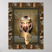 Afrocentric Folk Art Poster (Voorkant)