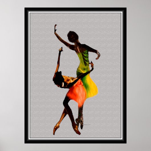 Afrocentric Folk Dance Poster (Voorkant)