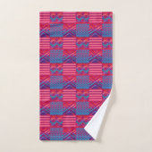 Afrocentric Geometric Print Bath Towel Set Bad Handdoek (Handdoek)