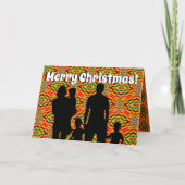  Afrocentric Holiday Greep Feestdagen Kaart (Voorkant)