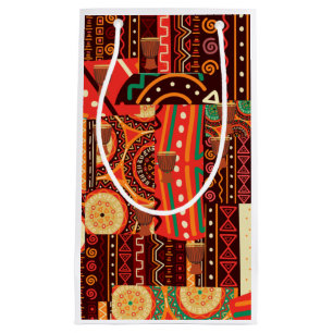 Afrocentric Kente Tribal bruiloft cadezak Klein Cadeauzakje