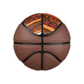 Afrocentric Kente Tribal Pattern Basketbal (Rechts)