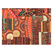 Afrocentric Kente Tribal Pattern-decor Tafelkleed (Voorkant (Horizontaal))