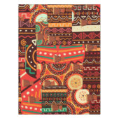 Afrocentric Kente Tribal Pattern-decor Tafelkleed (Voorkant)