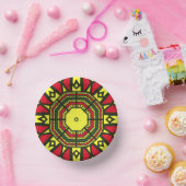 Afrocentric Mandala Papieren Kommen (Feest)