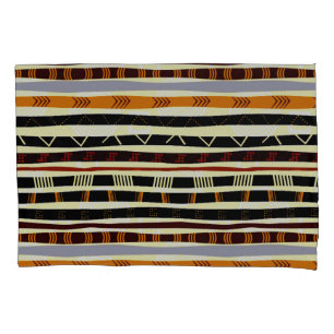 Afrocentric Motif Pattern Pillow Hoesje Kussensloop