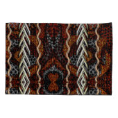 Afrocentric Motif Print Kussensloop (Achterkant)
