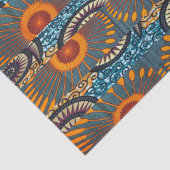 Afrocentric Motif Print Tissuepapier (Detail)