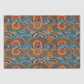 Afrocentric Motif Print Tissuepapier (Voorkant)