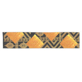 Afrocentric Mud Cloth Motif Korte Tafelloper (Horizontaal)
