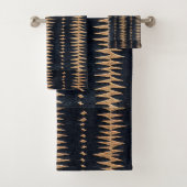 Afrocentric Pattern Print Bad Handdoek (Insitu)