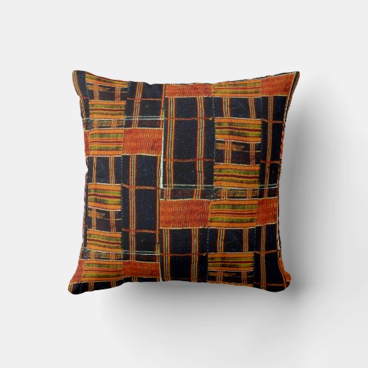 Afrocentric Pattern Print Kussen (Achterkant)