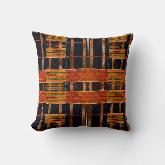 Afrocentric Pattern Print Kussen (Voorkant)