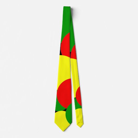 Afrocentric Polka Dots Stropdas (Voorkant)