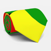 Afrocentric Polka Dots Stropdas (Opgerold)