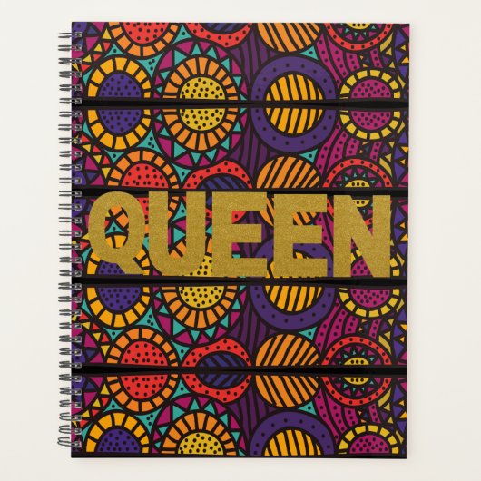 Afrocentric Queen Planner (Voorkant)