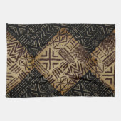 Afrocentric Rustic Patina  Theedoek (Horizontaal)