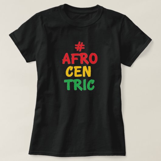 Afrocentric T-Shirt (Design voorkant)