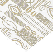 Afrocentric Urban Modern Motif Korte Tafelloper (Hoek)