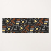 Afrocentric Urban Modern Yogamat (Voorkant (horizontaal))