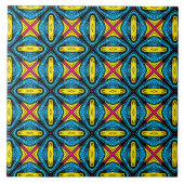 Afrocentrisch-Afrikaanse geïnspireerd Tegeltje (Voorkant)