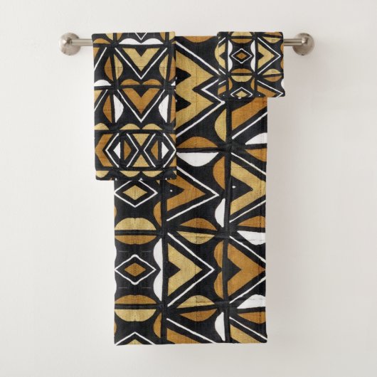 Afrocentrisch Bad Handdoek (Insitu)