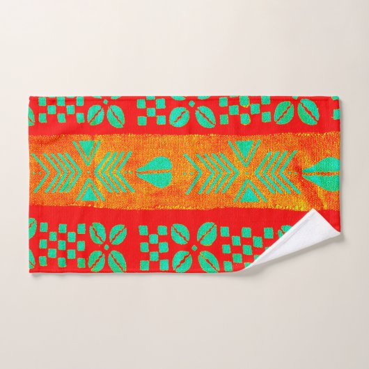 Afrocentrisch Bad Handdoek (Handdoek)