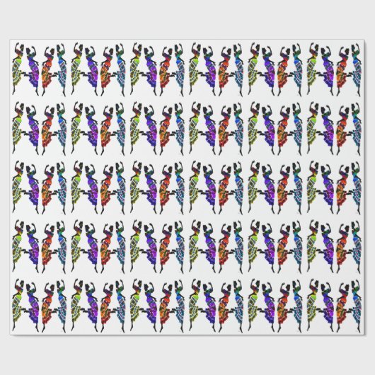 Afrocentrisch Cadeaupapier (Vlak)