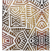 Afrocentrisch Douchegordijn (Voorkant)