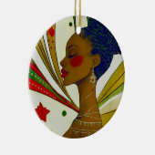 Afrocentrisch keramisch Ornament (Rechts)